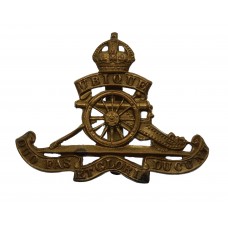 Royal Artillery Cap Badge - King's Crown