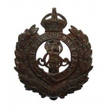 Edward VII Royal Engineers Cap Badge