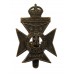 16th (Church Lads Brigade Cadets) Bn. King's Royal Rifle Corps (K.R.R.C.) Cap Badge - King's Crown