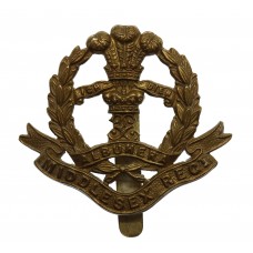 Middlesex Regiment WW1 All Brass Economy Cap Badge