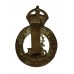 Hertfordshire Regiment Cap Badge - King's Crown