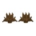 Pair of King's Own Scottish Borderers (K.O.S.B.) Collar Badges