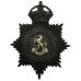 Kent Constabulary Night Helmet Plate - King's Crown