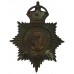 Kent Constabulary Night Helmet Plate - King's Crown