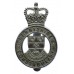 Derbyshire Constabulary Cap Badge - Queen's Crown