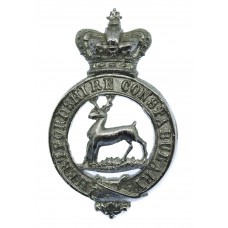 Hertfordshire Constabulary Chrome Cap Badge