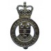 Derbyshire Constabulary Cap Badge - Queen's Crown