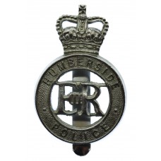 Humberside Police Cap Badge - Queen's Crown 