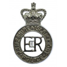 Hampshire & Isle of Wight Police Cap Badge - Queen's Crown