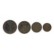 1830 George IV Maundy Money Coin Set