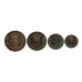 1833 William IV Maundy Money Coin Set