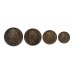 1833 William IV Maundy Money Coin Set