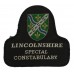 Lincolnshire Special Constabulary Cloth Bell Patch Badge