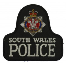 South Wales Police Cloth Bell Patch Badge