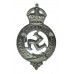 Isle of Man Constabulary Cap/Collar Badge - King's Crown