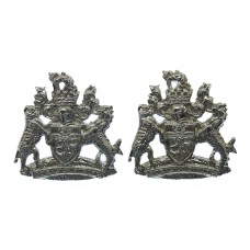 Pair of Devon & Exeter Joint Constabulary Collar Badges