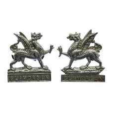 Pair of Glamorgan Constabulary Collar Badges