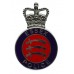 Essex Police Enamelled Cap Badge - Queen's Crown