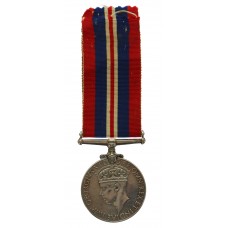 WW2 War Medal 1939-45, Canadian Issue, in Silver