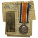 WW1 British War Medal - Pte. A. Ackers, 12th Bn. Cheshire Regiment