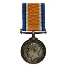 WW1 British War Medal - Cpl. A.J. Hamilton, King's Own Yorkshire Light Infantry