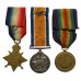 WW1 1914 Mons Star Medal Trio - Dvr. W. North, 37th (Howitzer) Brigade, Royal Field Artillery