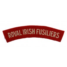 Royal Irish Fusiliers (ROYAL IRISH FUSILIERS) Cloth Shoulder Titl