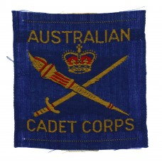 Australian Cadet Corps Formation Sign