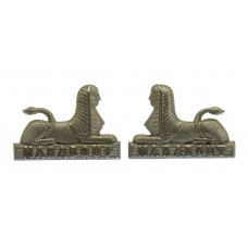 Pair of Dorsetshire Regiment Collar Badges