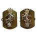 Pair of Royal Electrical & Mechanical Engineers (R.E.M.E.) Anodised (Staybrite) Collar Badges