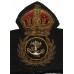 Royal Navy Chief Petty Officer's Bullion Cap Badge & Band - King's Crown