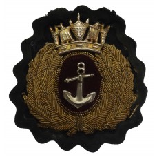 Merchant Navy Officer's Bullion Cap Badge