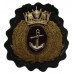 Merchant Navy Officer's Bullion Cap Badge