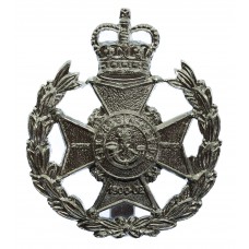 The Robin Hood Bn. Sherwood Foresters Anodised (Staybrite) Cap Badge