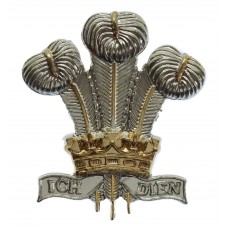 Royal Regiment of Wales Anodised (Staybrite) Cap Badge