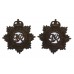 Pair of George VI Royal Army Service Corps (R.A.S.C.) Officer's Service Dress Collar Badges