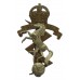 Royal Electrical & Mechanical Engineers (R.E.M.E.) Bi-Metal Cap Badge - King's Crown (2nd Pattern)