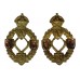 Pair of Royal Electrical & Mechanical Engineers (R.E.M.E.) Collar Badges - King's Crown (1st Pattern)