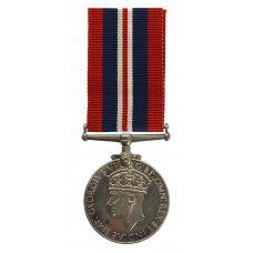 WW2 War Medal 1939-45, Canadian Issue, in Silver