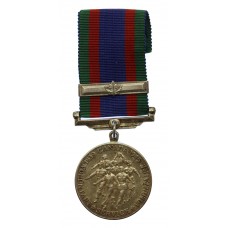 WW2 Canadian Volunteer Service Medal with Overseas Service Bar