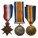 WW1 1914-15 Star Medal Trio - Pte. R. Stapleton (Alias, Reginald Doel), Essex Regiment - Wounded