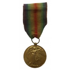 WW1 Victory Medal - Pte. L. Butterworth, York & Lancaster Reg