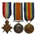 WW1 1914-15 Star Casualty Medal Trio - Pte. F.W. Phillips, Royal Marine Light Infantry - K.I.A. 27/4/1916