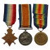 WW1 1914-15 Star Casualty Medal Trio - Pte. F.W. Phillips, Royal Marine Light Infantry - K.I.A. 27/4/1916