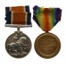 WW1 British War Medal, Victory Medal and Memorial Plaque - Spr. H. Kerrigan, 103rd Field Coy. Royal Engineers - K.I.A. 12/2/17