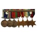 WW2 and Royal Navy Long Service & Good Conduct Medal Group of Seven - Mech.1. W.A. King, Royal Navy