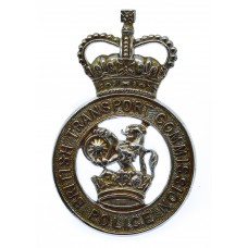 British Transport Commission (B.T.C.) Police Cap Badge - Queen's Crown