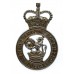 British Transport Commission (B.T.C.) Police Cap Badge - Queen's Crown