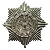 Port of London Authority Police Star Helmet Plate