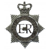 Port of Liverpool Police Cap Badge - Queen's Crown